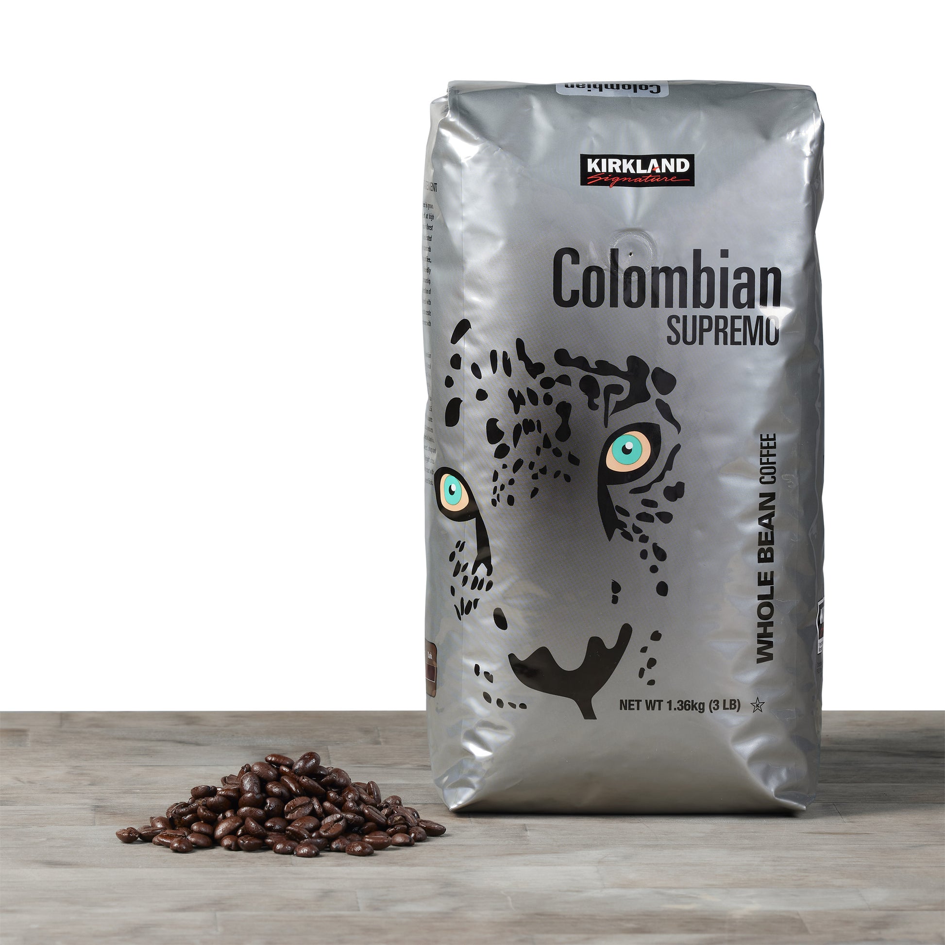 KIRKLAND SIGNATURE 100% COLOMBIAN SUPREMO 3 LB
