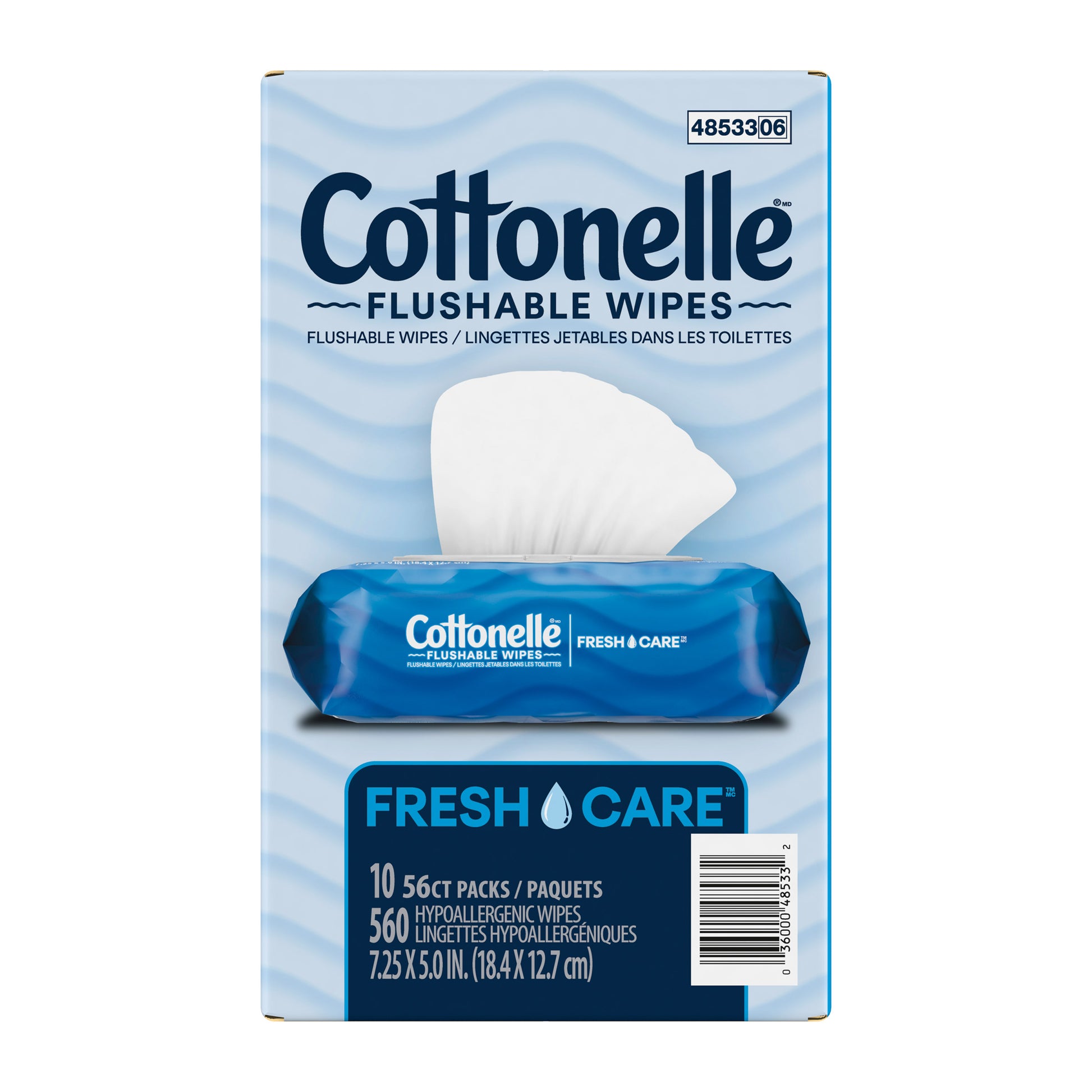 Cottonelle Flushable Wipes 560 ct