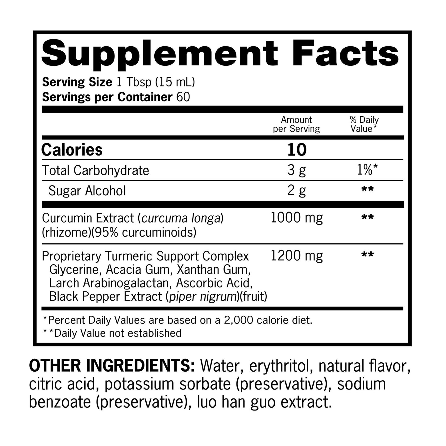 QUNOL LIQUID TURMERIC 1000MG 30.40Z