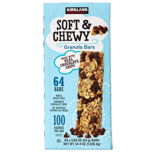 KIRKLAND SIGNATURE SOFT & CHEWY BARS 64/ .85 OZ