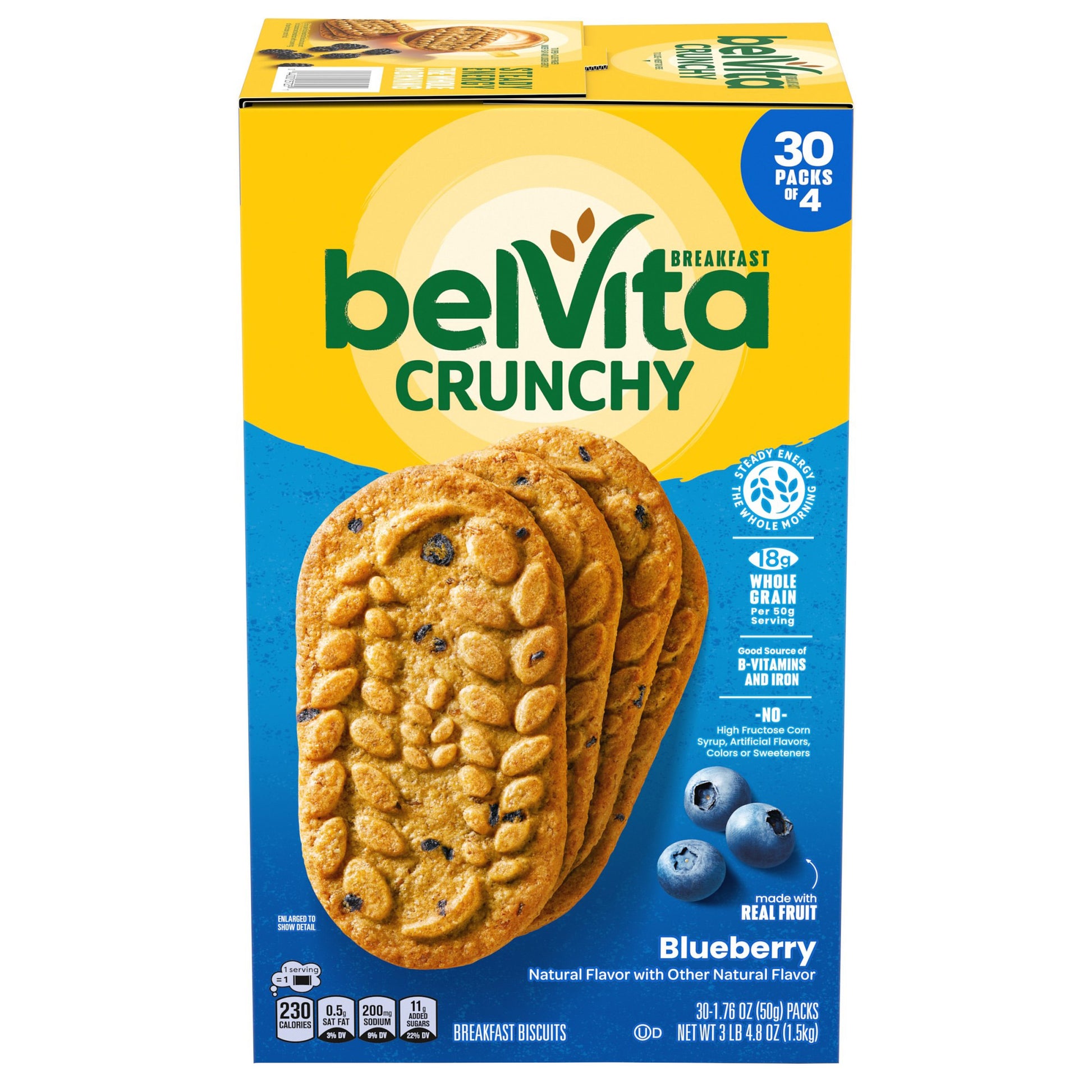 NATURE VALLEY ALMOND BUTTER BISCUIT 30/ 1.35 OZ