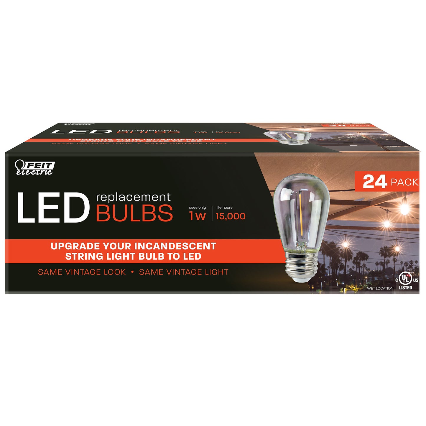 FEIT ELECTRIC 48' LED STRING LIGHTS