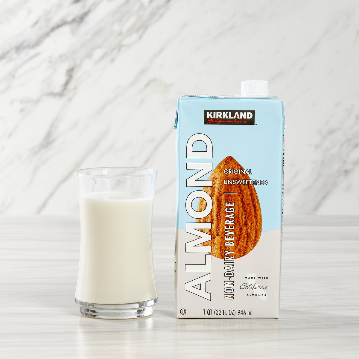 KIRKLAND SIGNATURE ALMOND BEVERAGE 12/32 OZ