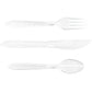 KIRKLAND SIGNATURE CRYSTAL CLEAR CUTLERY 360 CT