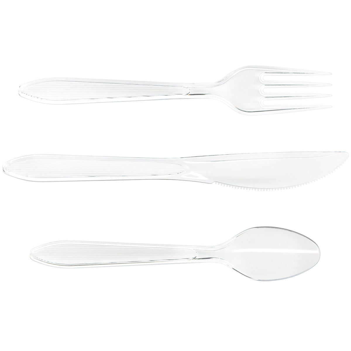 KIRKLAND SIGNATURE CRYSTAL CLEAR CUTLERY 360 CT