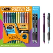 BIC Mechanical Pencil Kit, 0.7mm #2 Pencils, 26 Count