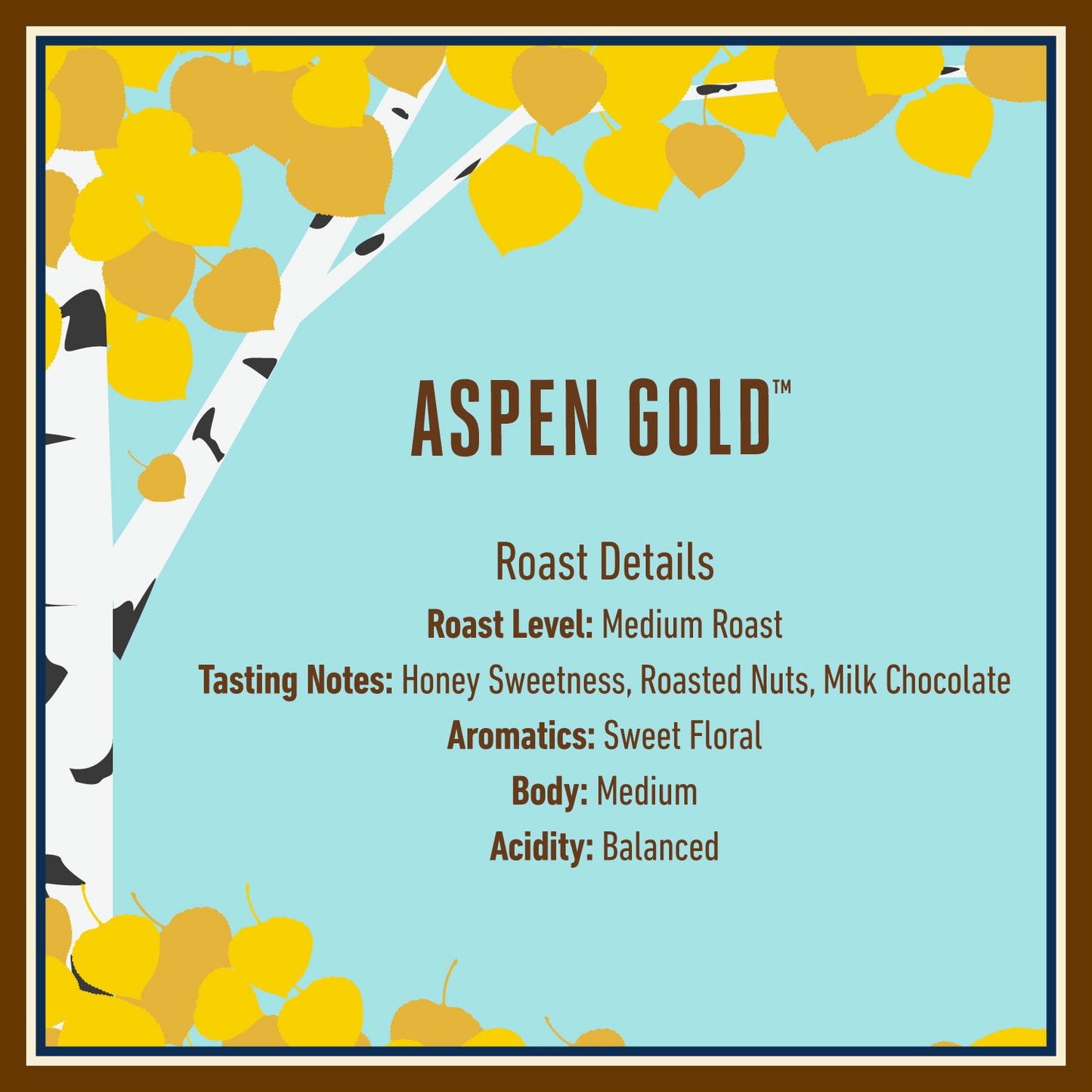 Boyer's Coffee Aspen Gold Medium Roast Whole Bean, 36 oz.
