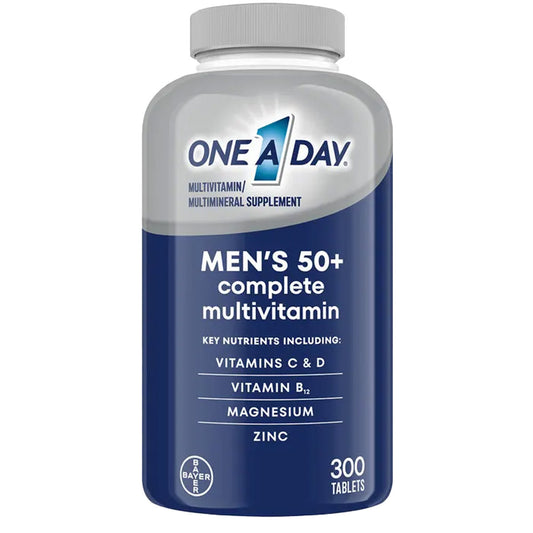 ONE A DAY MEN'S 50 + HEALTHY ADVANTAGE 300 TABLETS