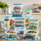 SNAPWARE 38-PIECE PLASTIC FOOD STORAGE SET