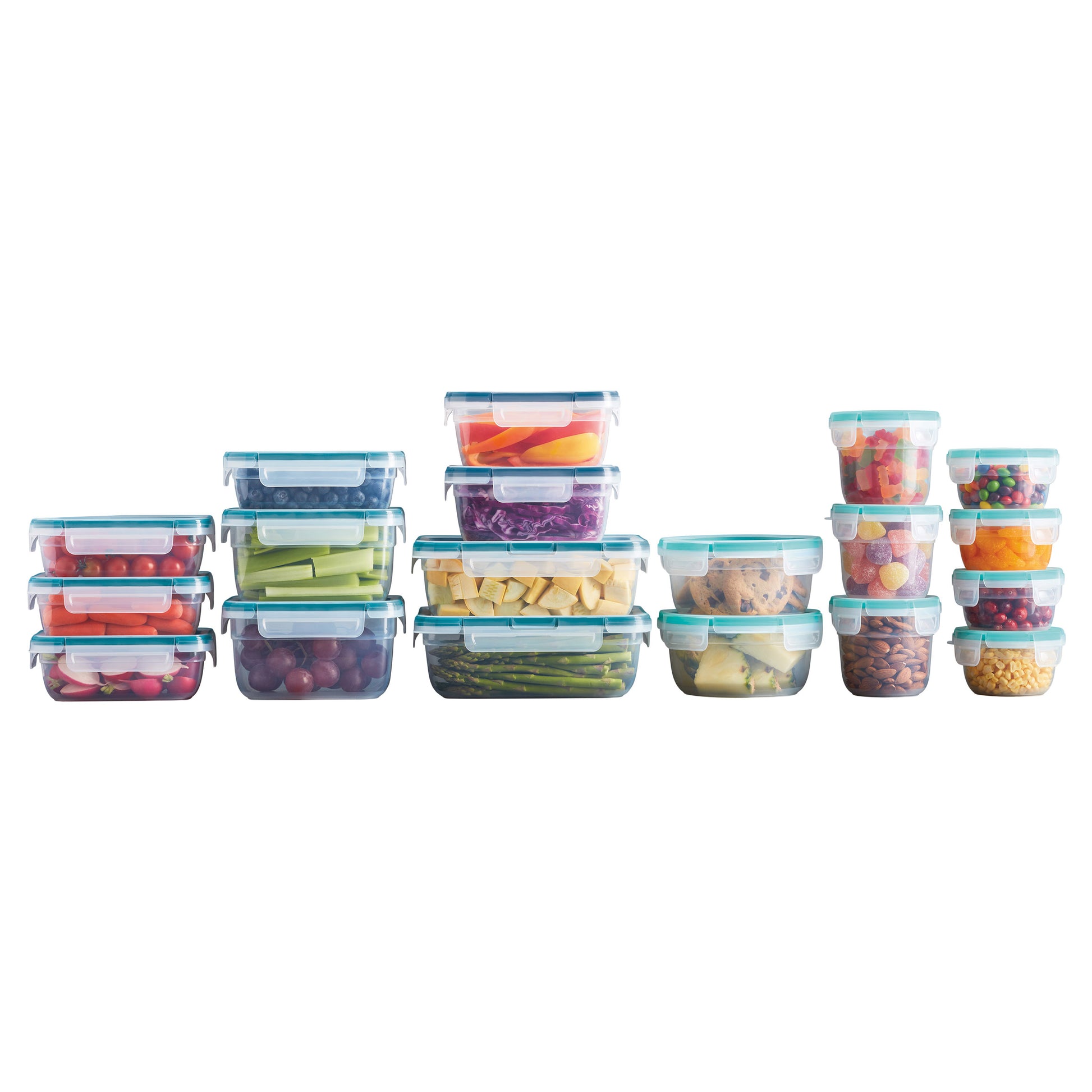 SNAPWARE 38-PIECE PLASTIC FOOD STORAGE SET