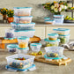 SNAPWARE 38-PIECE PLASTIC FOOD STORAGE SET