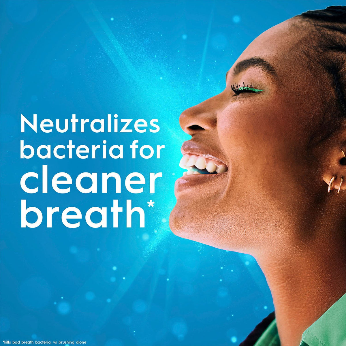 Crest Advantage Clean Breath Mouthwash, Spearmint, 33.8 fl. oz., 3 pk.