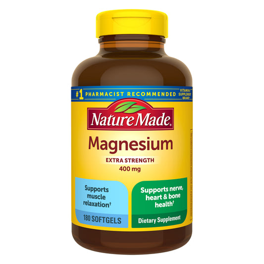 NATURE MADE MAGNESIUM 400MG LIQUID SOFTGEL 180CT