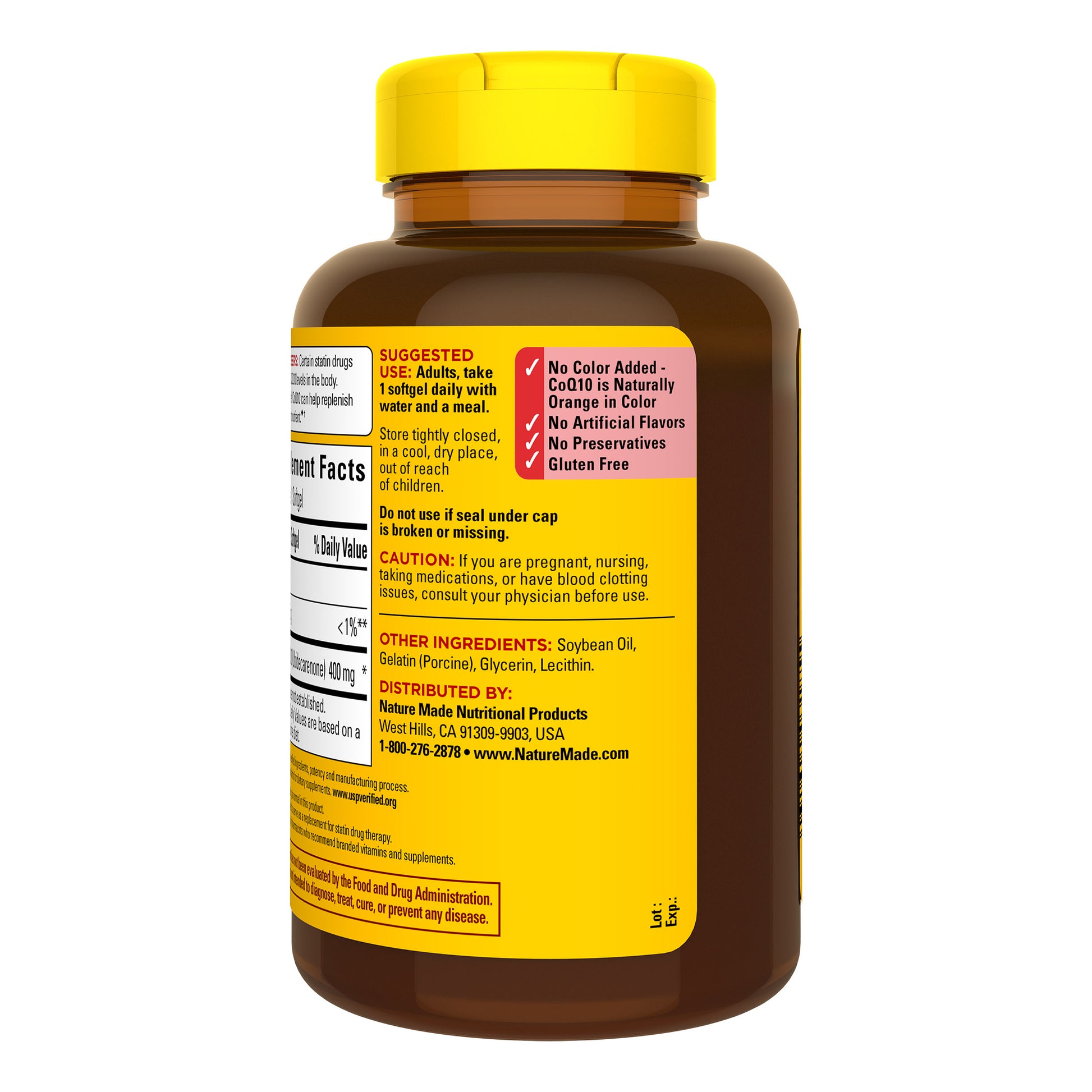 NATURE MADE COQ10 400 MG 9OCT SOFTGELS