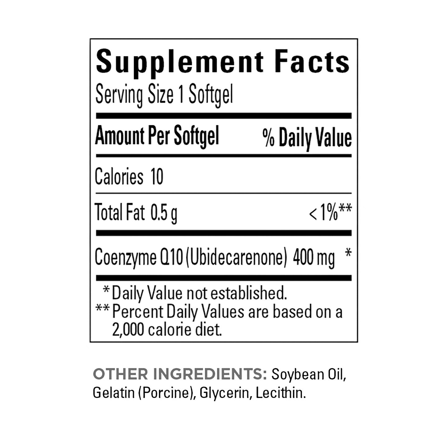 NATURE MADE COQ10 400 MG 9OCT SOFTGELS