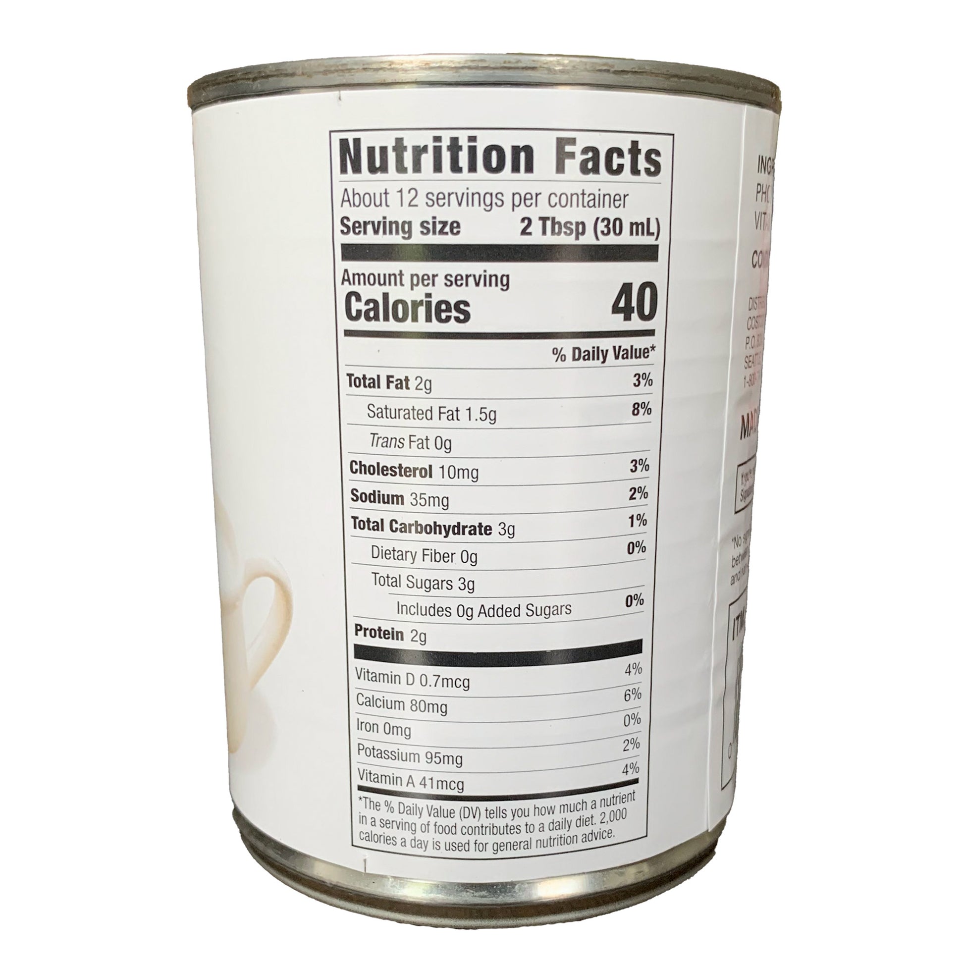 KIRKLAND SIGNATURE EVAPORATED MILK 12/12 OZ