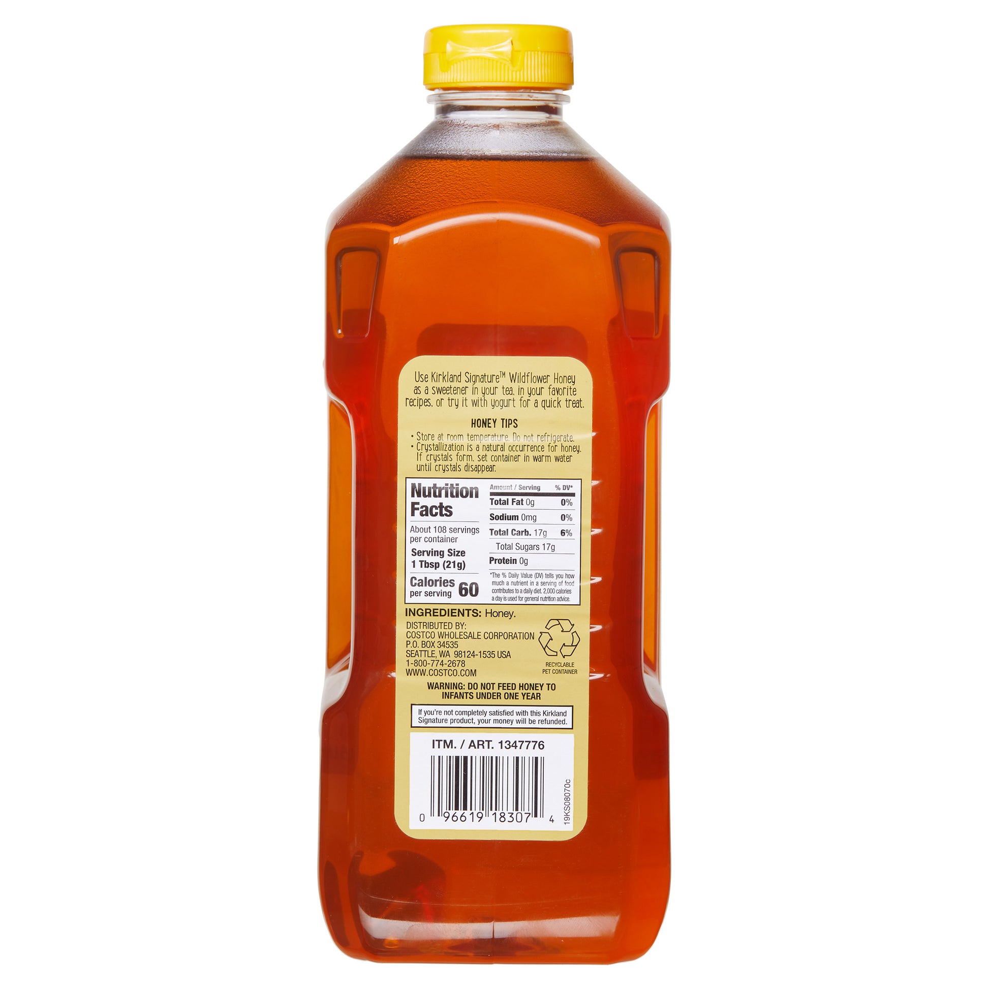 KIRKLAND SIGNATURE WILDFLOWER HONEY 80 OZ