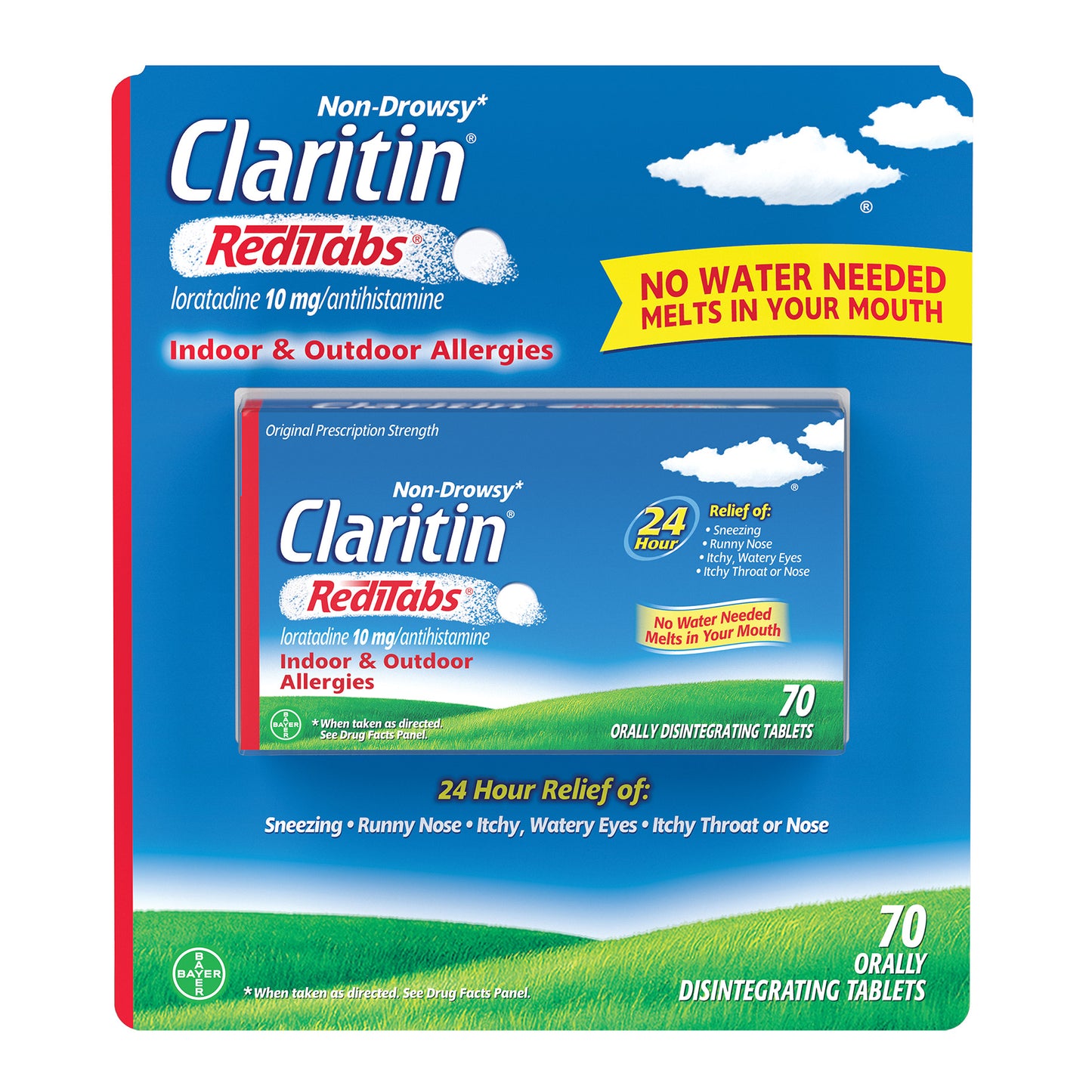 CLARITIN 24HR REDITABS 10MG 70 COUNT