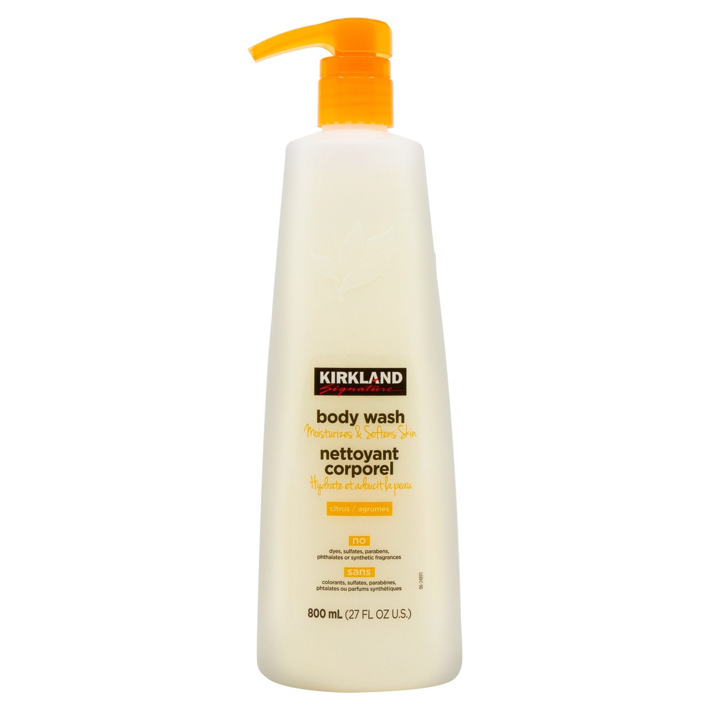 KIRKLAND SIGNATURE NATURAL CITRUS BODY WASH 2-PACK