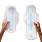 ALWAYS ULTRA THIN ADVANCED 76CT OVERNAGHT PADS? • LEAKGUARD CORE • LONG PAD & FLEXIWING • ODOR LOCK PROTECTION • FSA/HSA ELIGIBLE