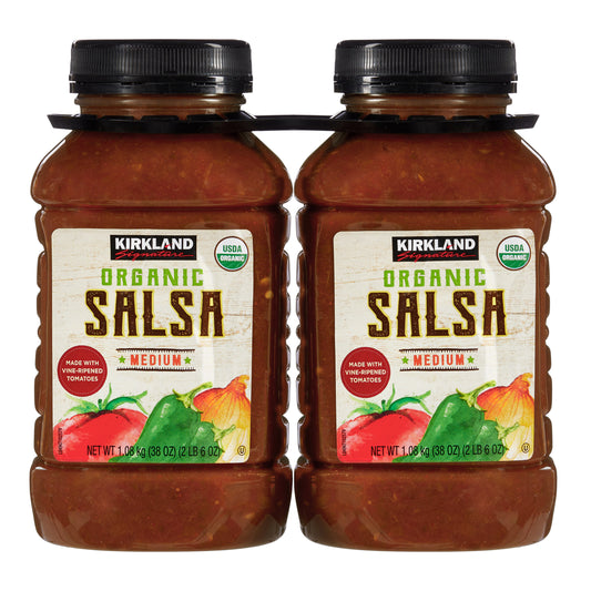 KIRKLAND SIGNATURE ORGANIC SALSA 2/38 OZ