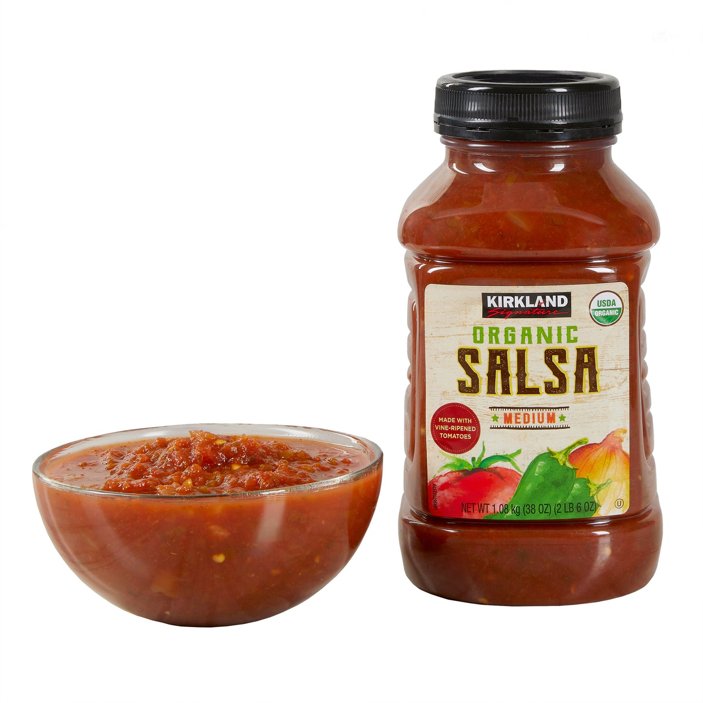 KIRKLAND SIGNATURE ORGANIC SALSA 2/38 OZ