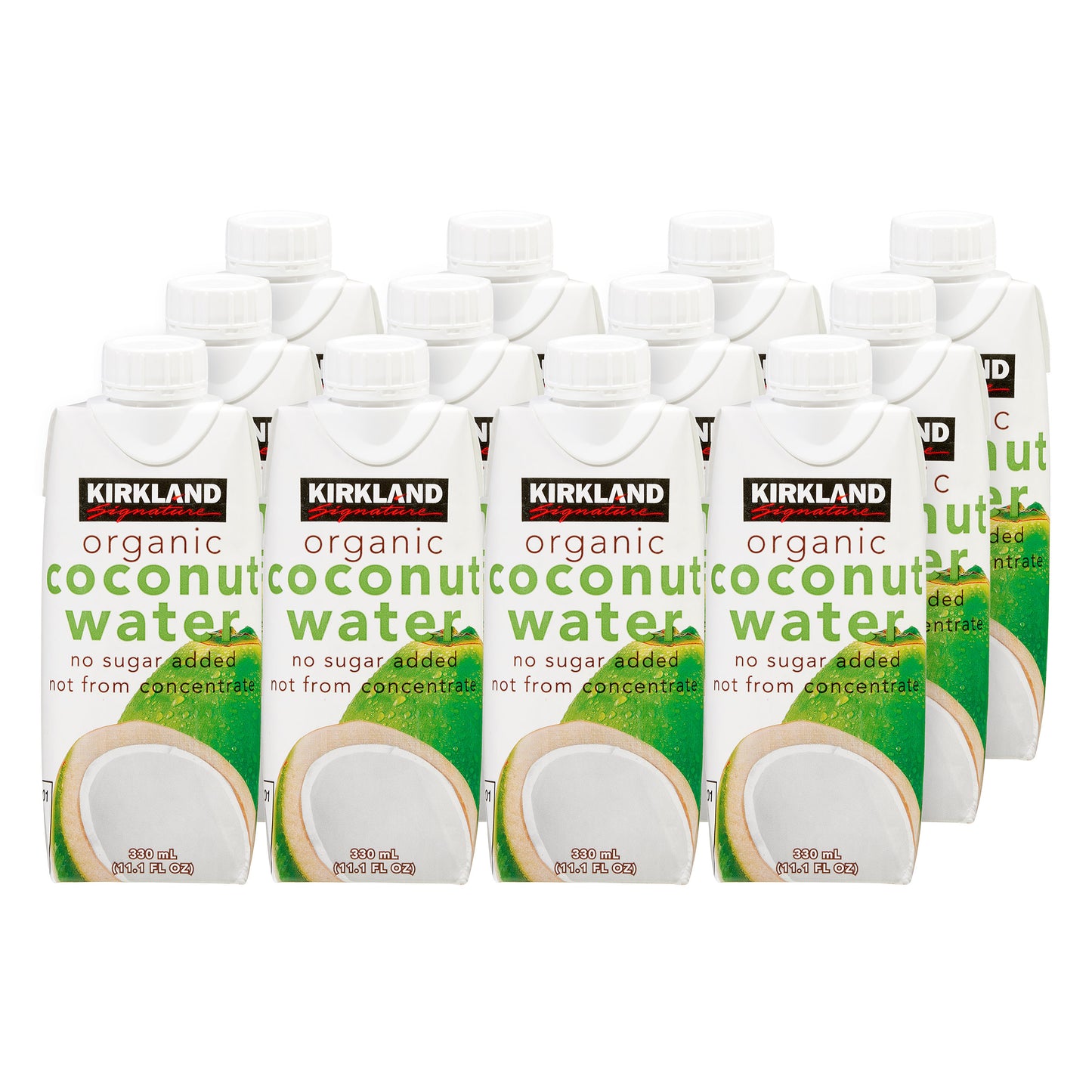 KIRKLAND SIGNATURE ORG COCONUT WATER 12/11.1 OZ