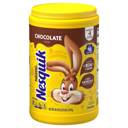 NESQUIK CHOCOLATE DRINK MIX 44.9 OZ