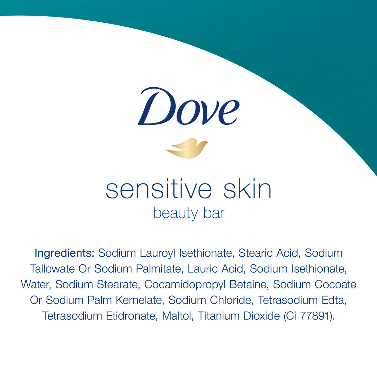 DOVE SENSITIVE BAR SOAP 16 PACK, 3.75 OZ