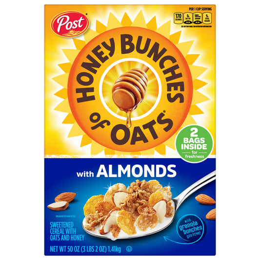 POST HONEY BUNCHES OF OATS 50 OZ