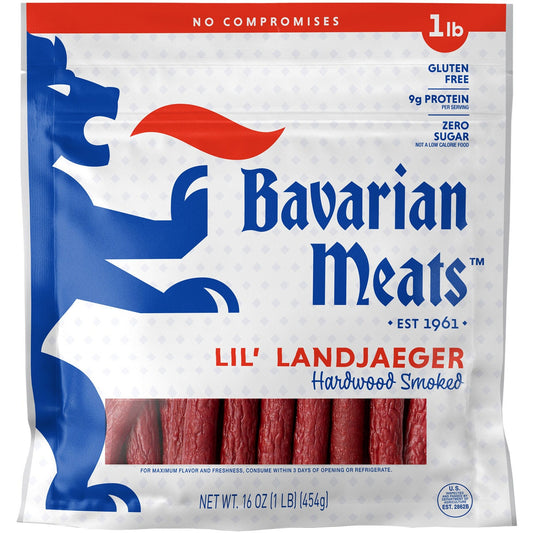BAVARIAN MEATS LIL LANDJAEGER STICKS 16 OZ
