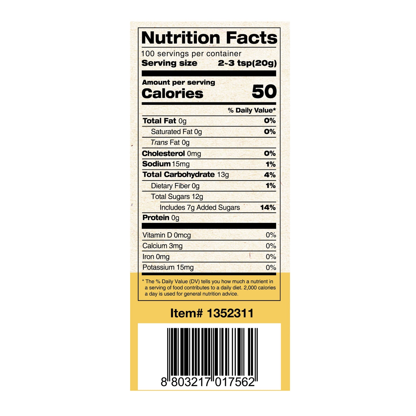 VONBEE HONEY CITRON GINGER TEA 70.54 OZ