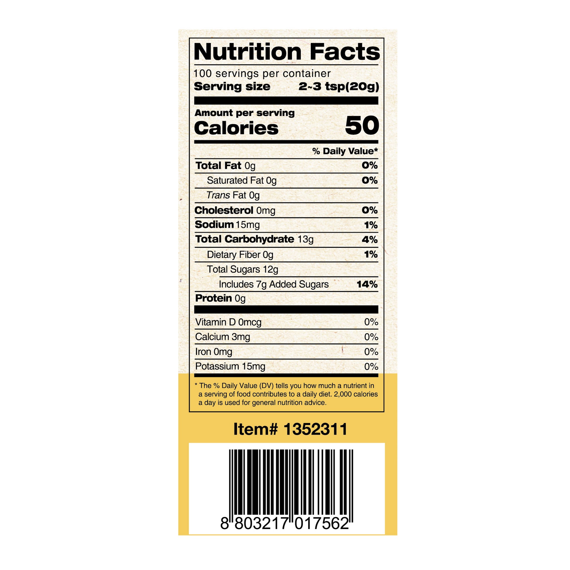 VONBEE HONEY CITRON GINGER TEA 70.54 OZ