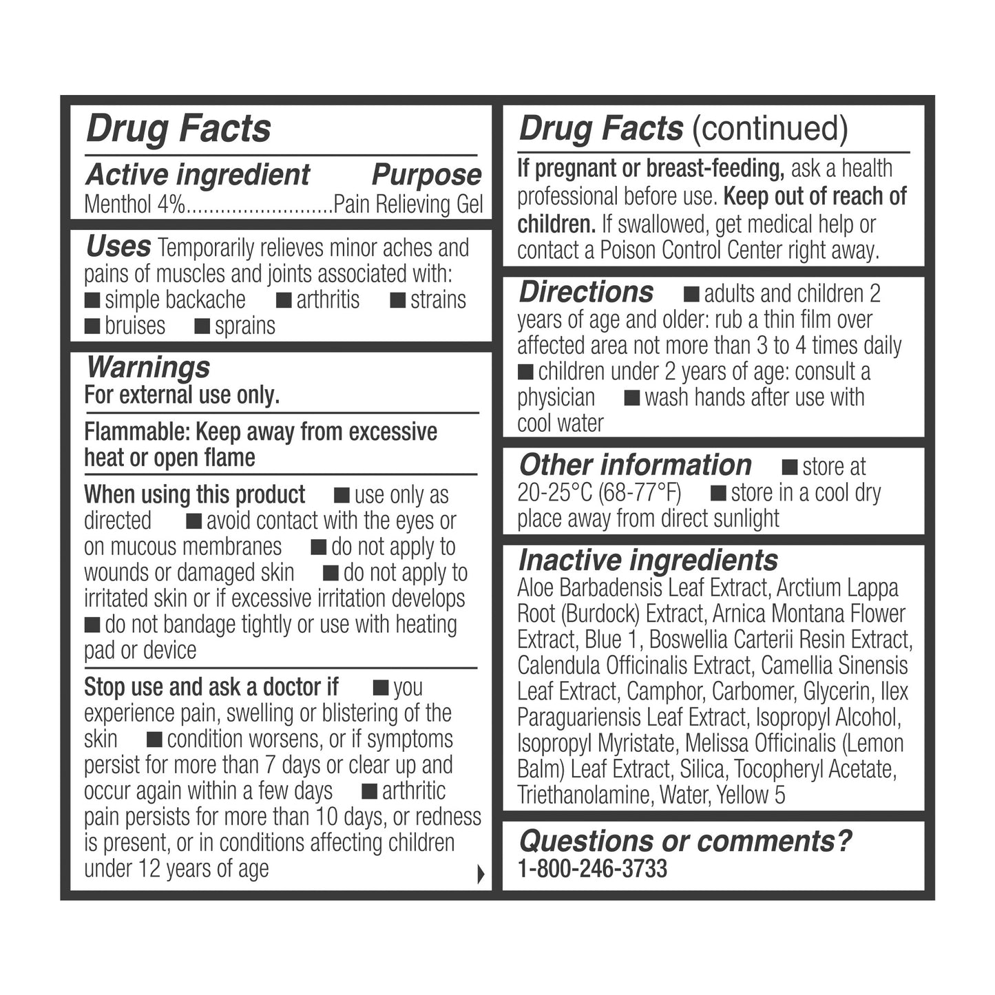 BIOFREEZE TOPICAL PAIN RELIEVER 2X3 OZ. ROLL ON