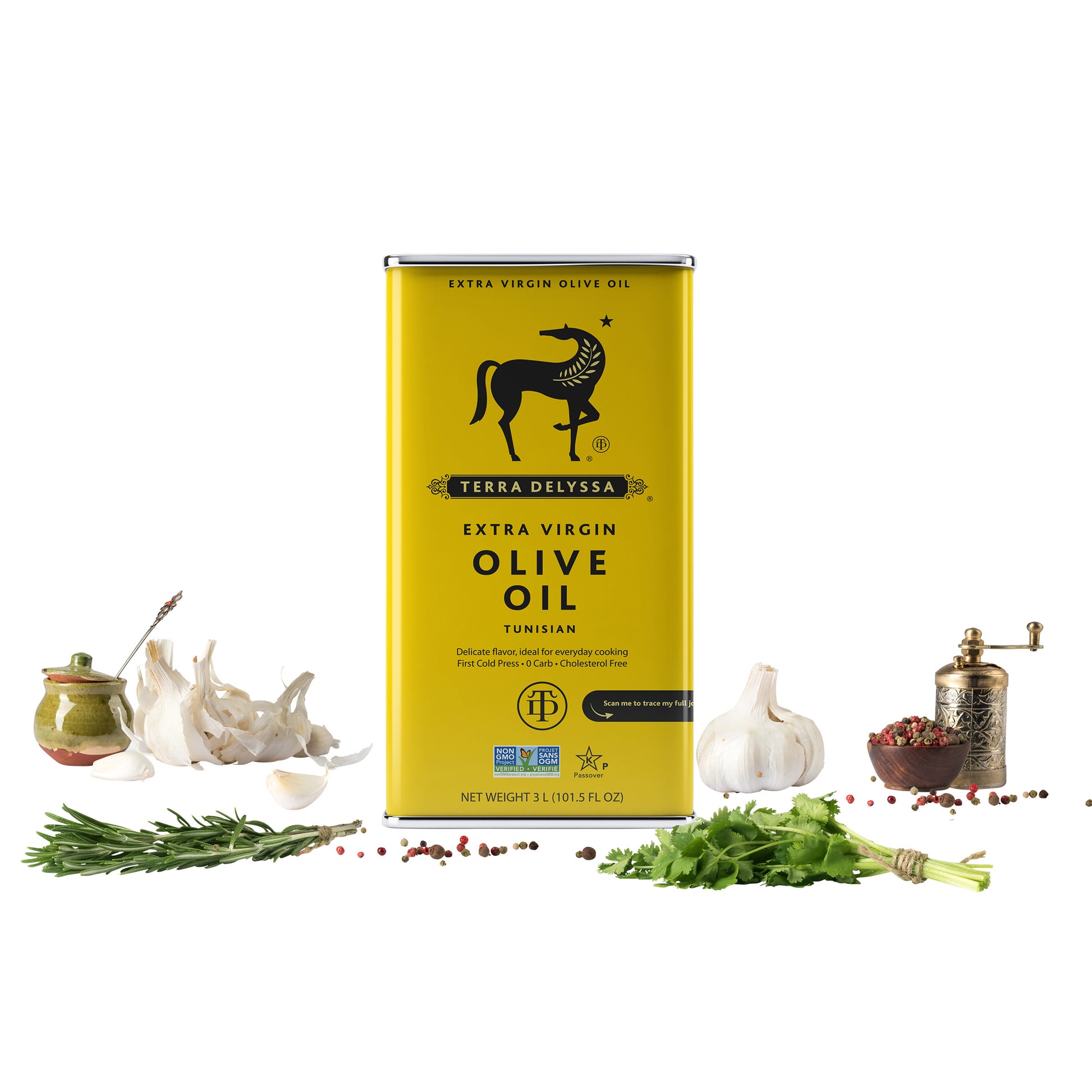 TERRA DELYSSA ORGANIC EXTRA VIRGIN OLIVE OIL 2 L
