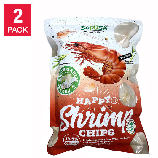 SHRIMP GARLIC CHIPS 16 OZ