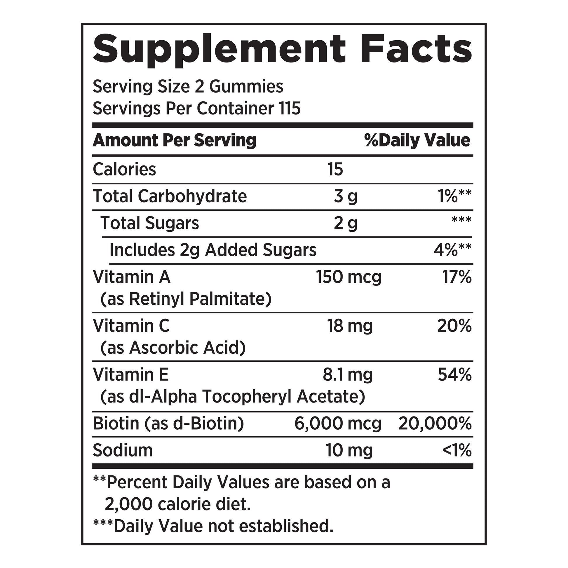 NATURE'S BOUNTY HAIR,SKIN & NAILS ADV GUMMIES 230 CT