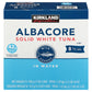 KIRKLAND SIGNATURE SOLID WHITE ALBACORE OIL TUNA 8/7 OZ