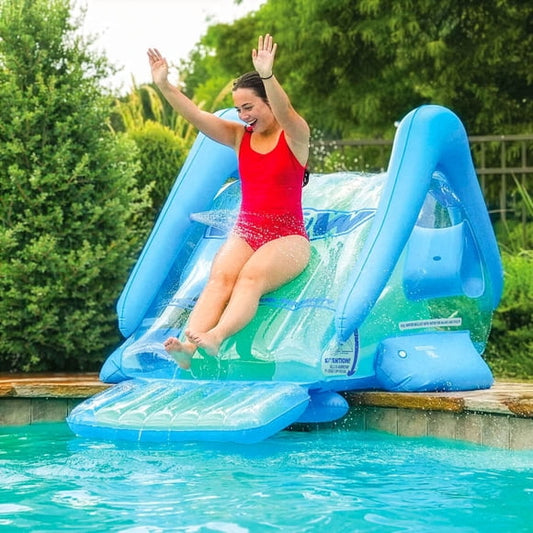 WOW Sports Cascade Inflatable Pool Slide
