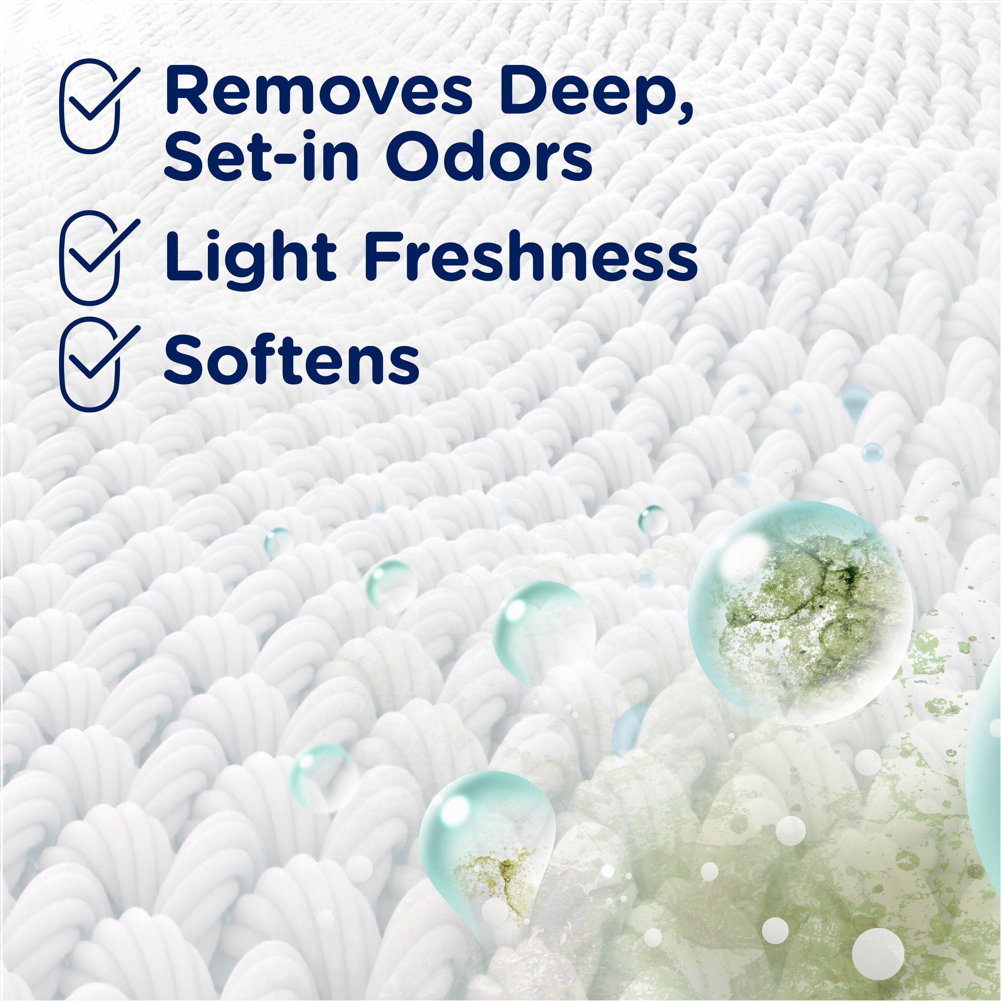 Downy Rinse Laundry Odor Remover, Cool Cotton, 87.5 fl. oz.