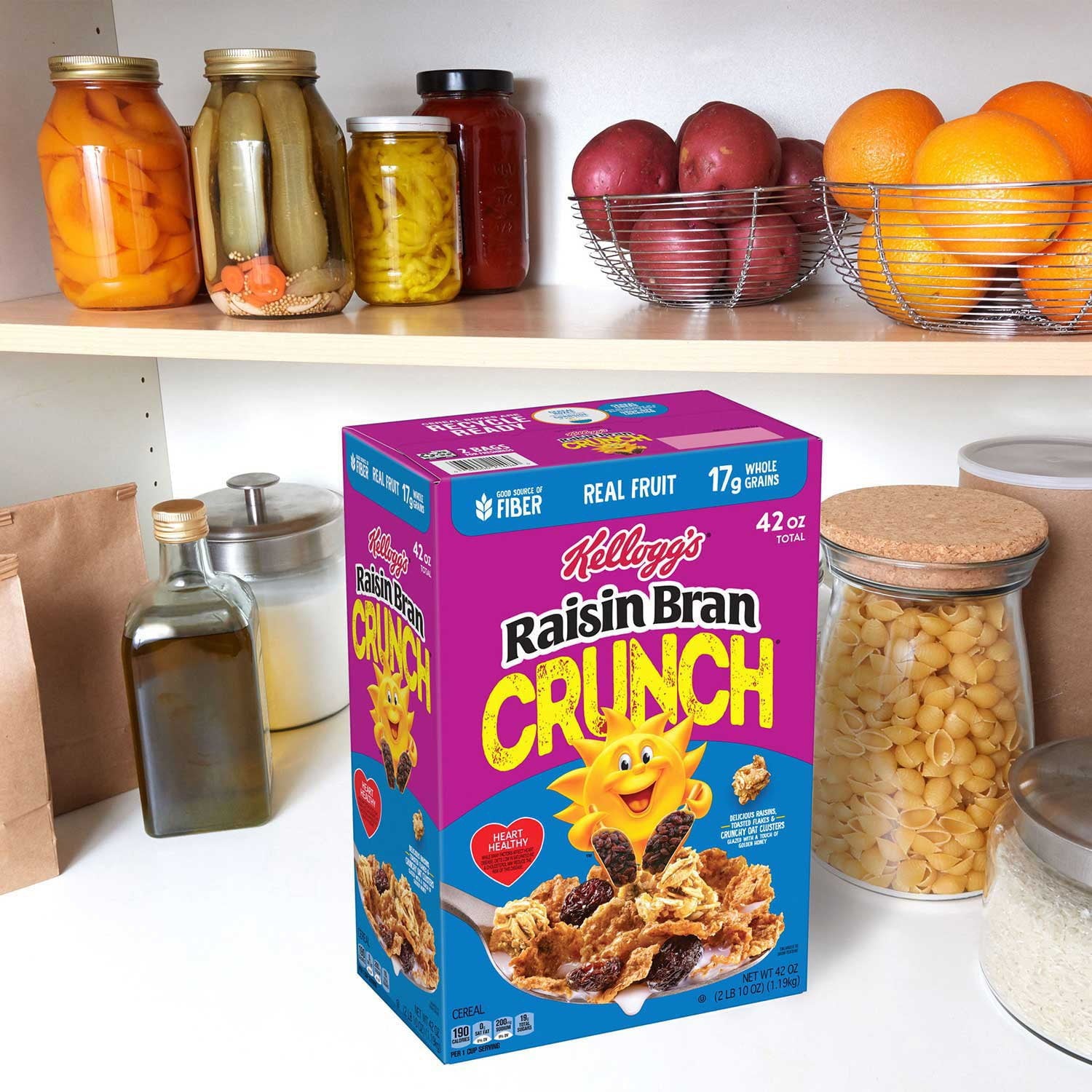 Raisin Bran Crunch Cereal, 42 oz.