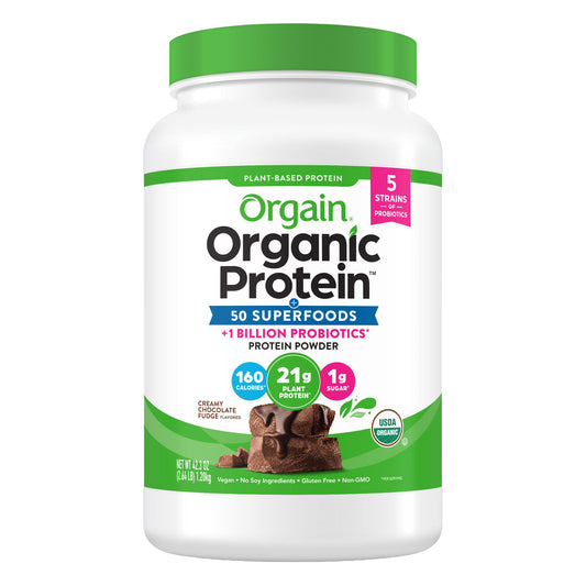 ORGAIN PROTEIN & SUPERFOODS CHOCOLATE, 2.64LBS