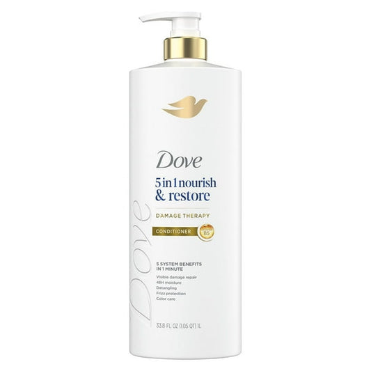 Dove Nourish & Restore 5-in-1 Conditioner, 33.8 fl. oz.