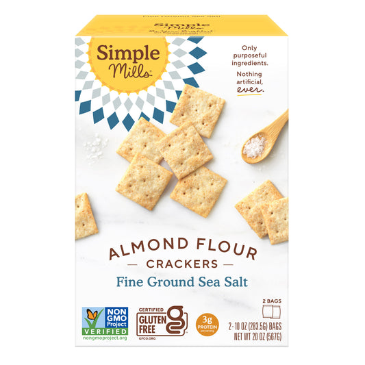 SIMPLE MILLS ALMOND FLOUR CRACKER 2/ 10 OZ