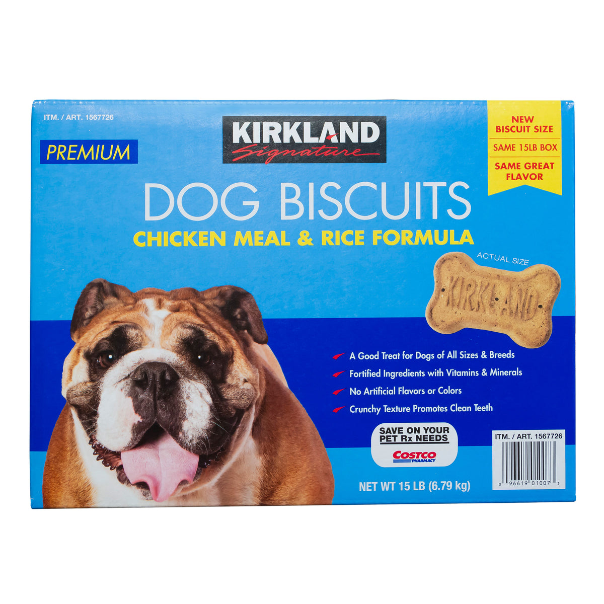 KIRKLAND SIGNATURE CHICKEN JERKY DOG TREAT 3 LB