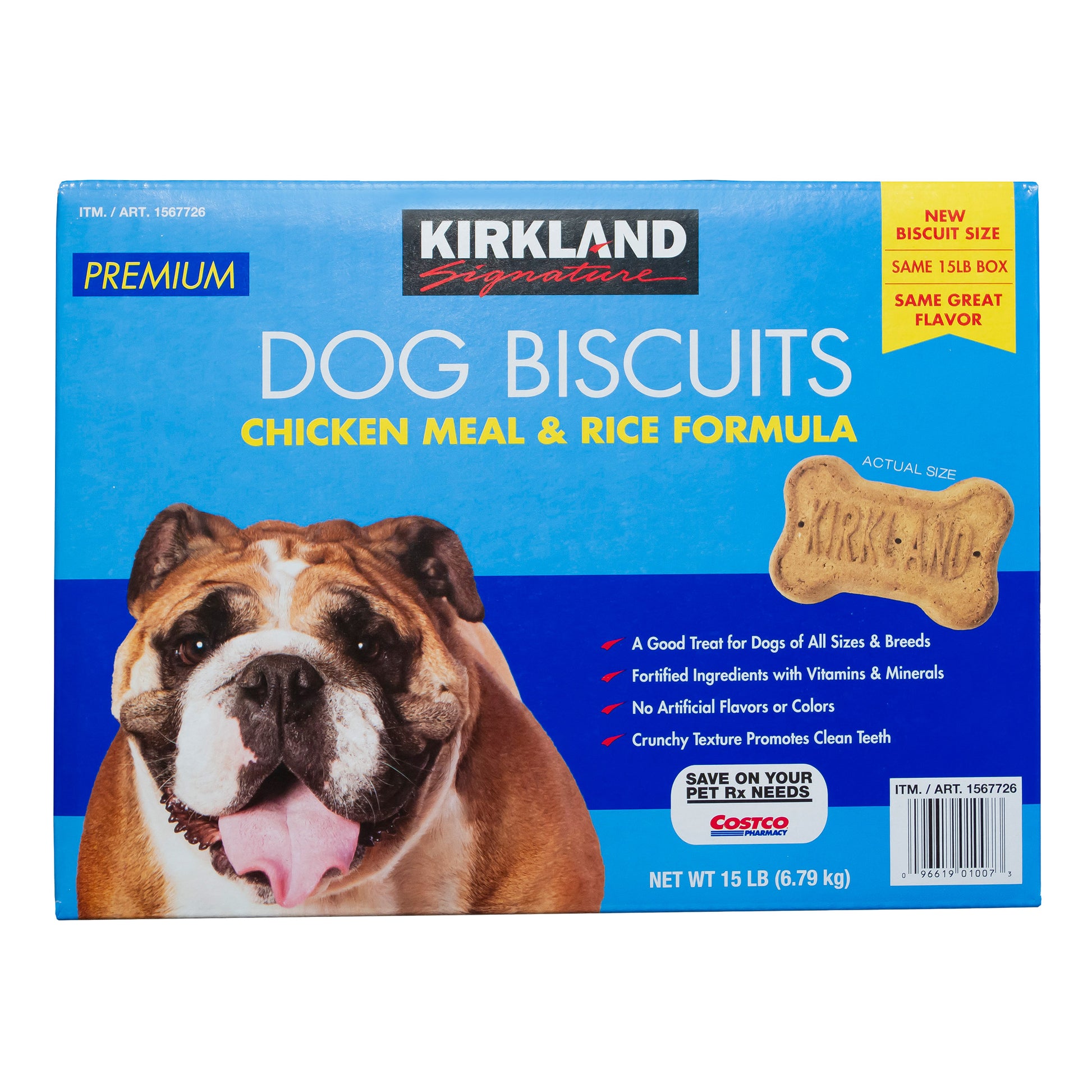 KIRKLAND SIGNATURE CHICKEN JERKY DOG TREAT 3 LB
