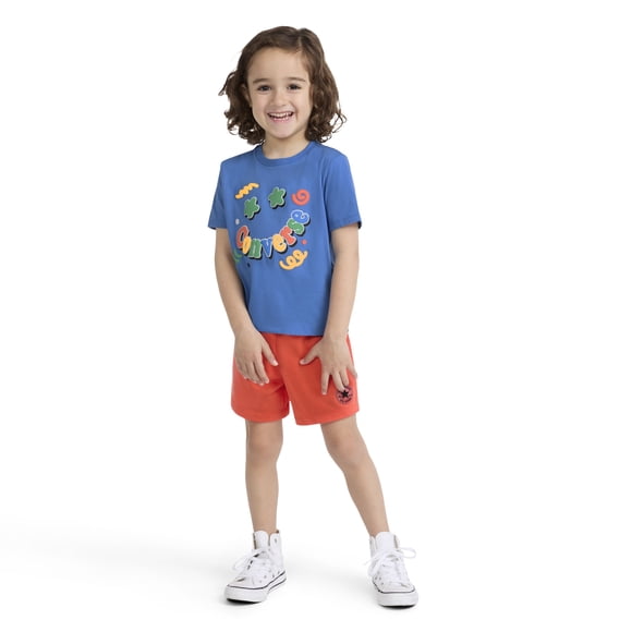 Converse Toddler Boys 2-Piece Tee and Shorts Set