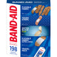 BAND-AIDS ADHESIVE BANDAGES ASSORTED - 198 CT