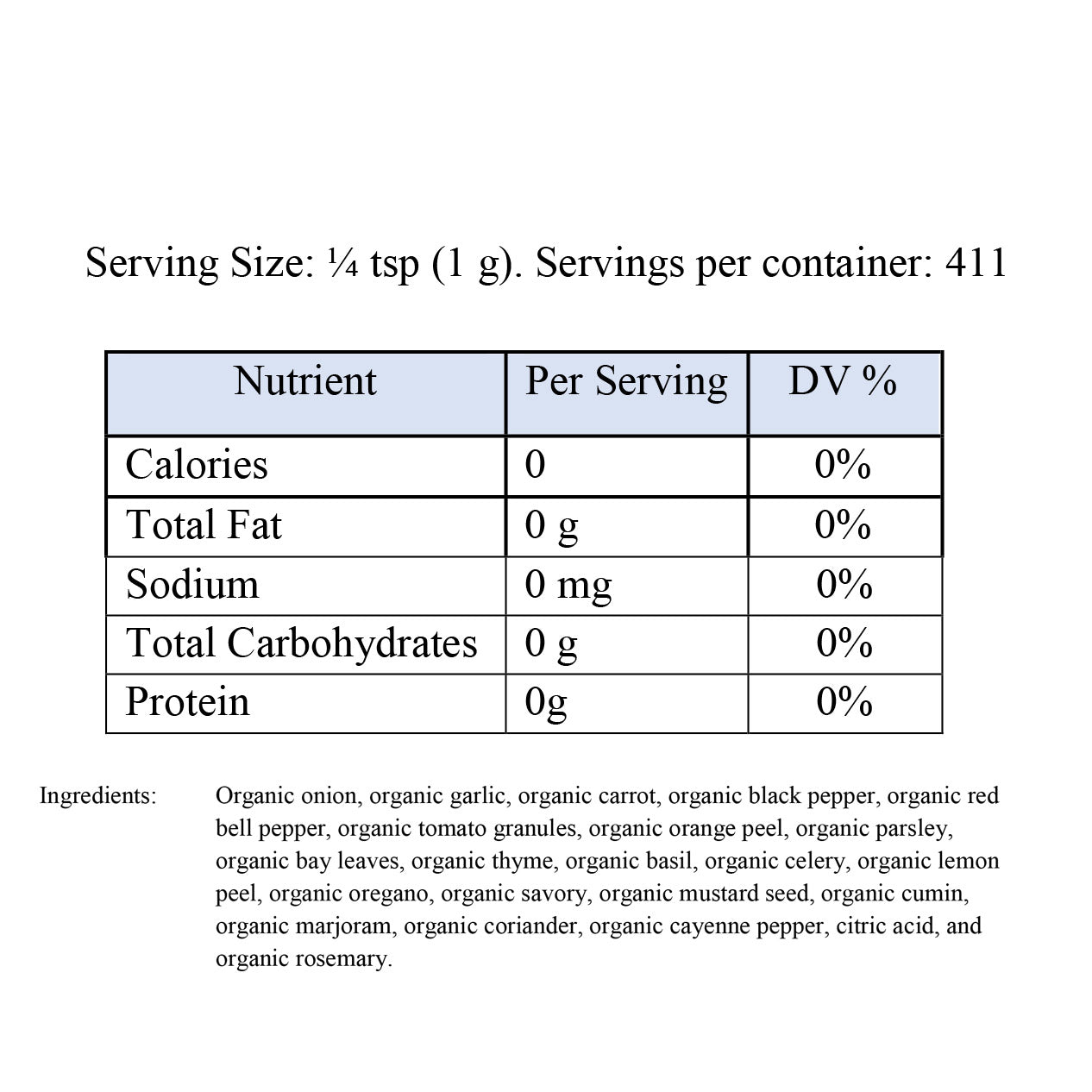 KIRKLAND SIGNATURE ORG NO SALT SEASONING 14.5 OZ