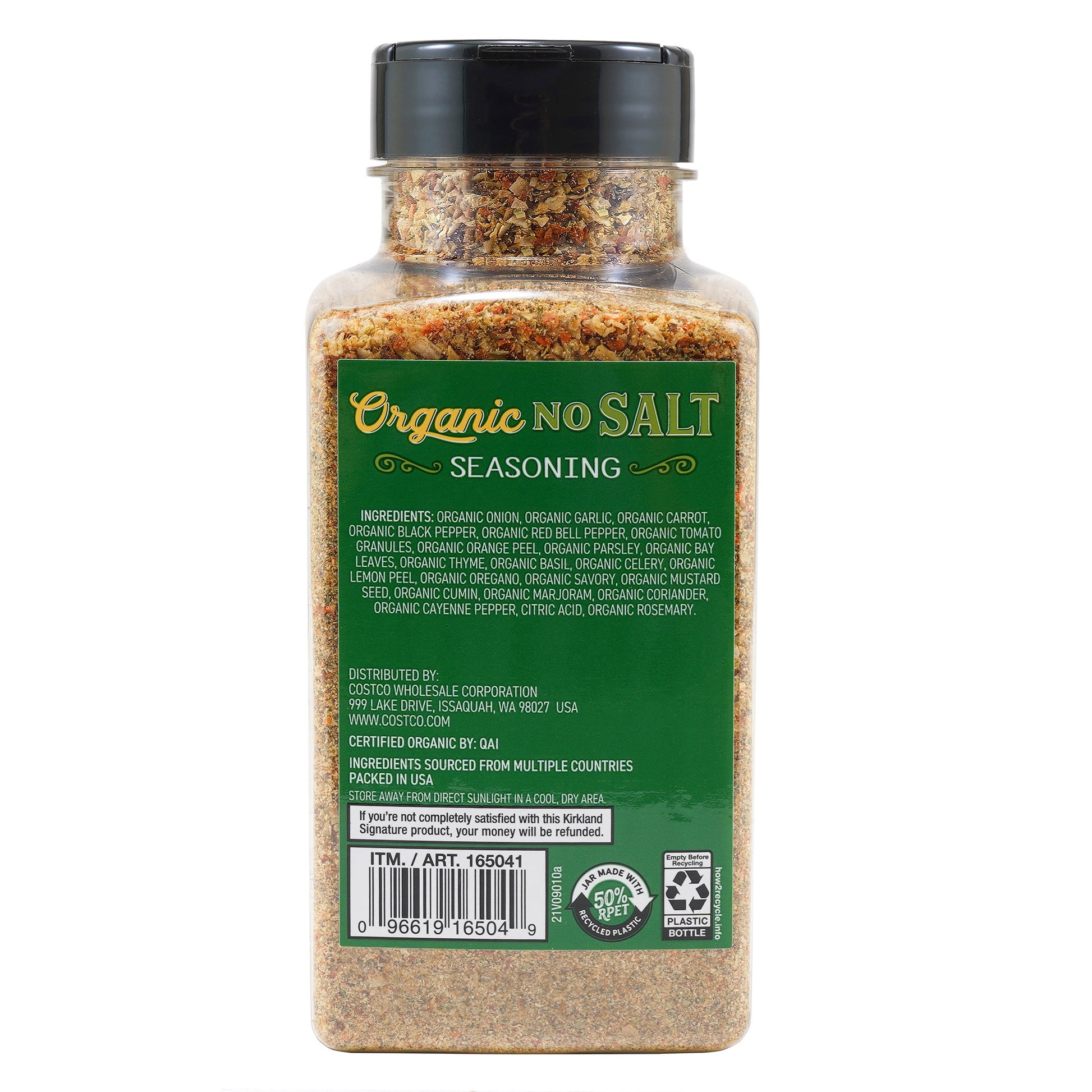 KIRKLAND SIGNATURE ORG NO SALT SEASONING 14.5 OZ